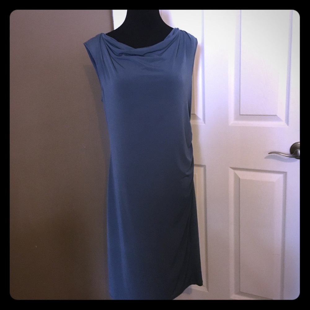 Ann Taylor drape neck dress size med